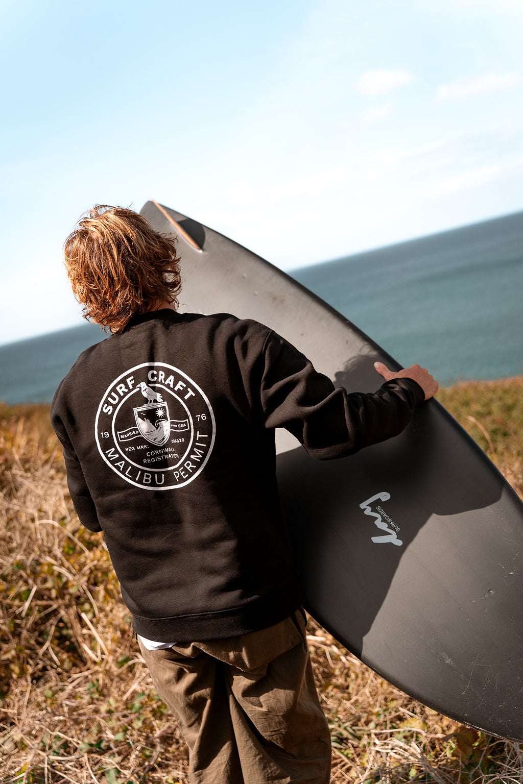 Surf Tax Crew - Black | Married to the Sea