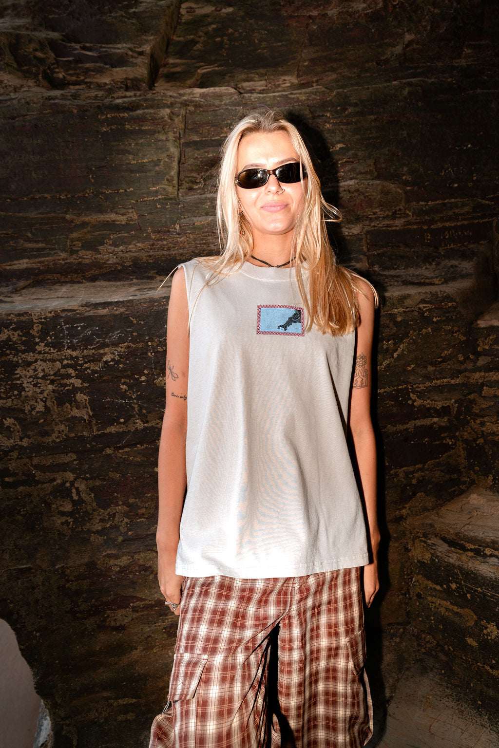 Highs n Lows Womens Vest - Faded Bone | Married to the Sea