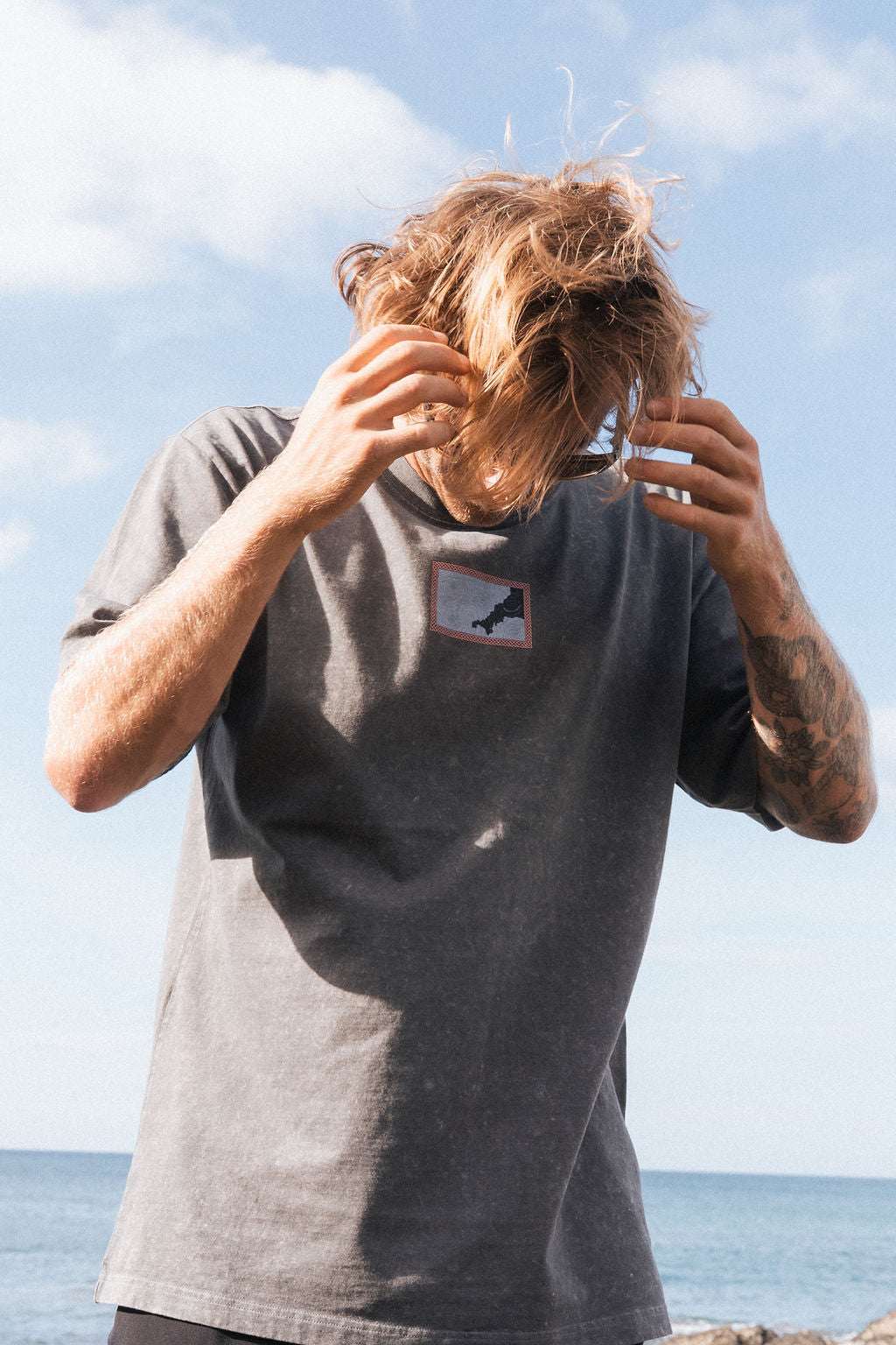Highs n Lows T-Shirt - Stone Washed Coal | Married to the Sea