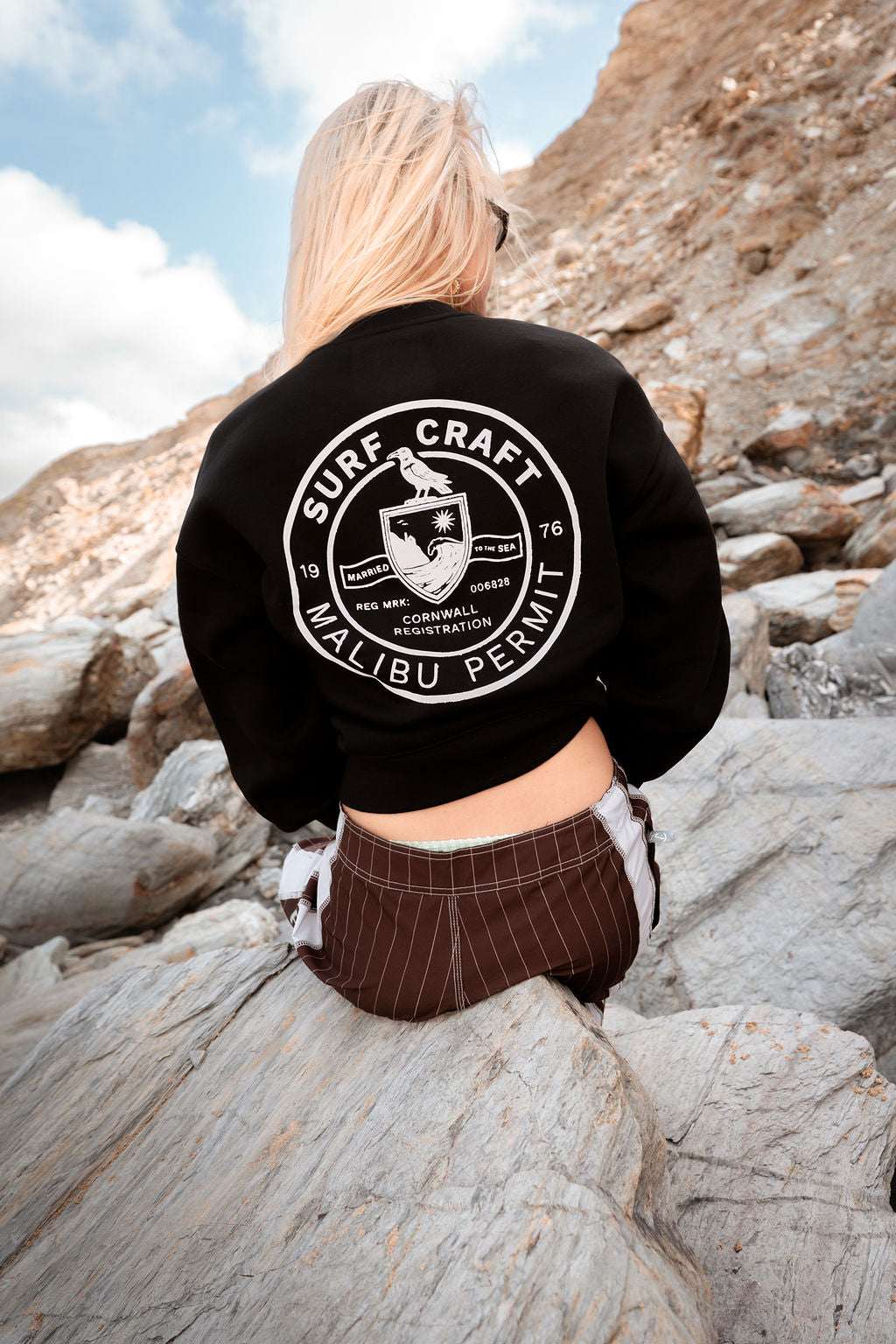 Surf Tax Crew - Black | Married to the Sea