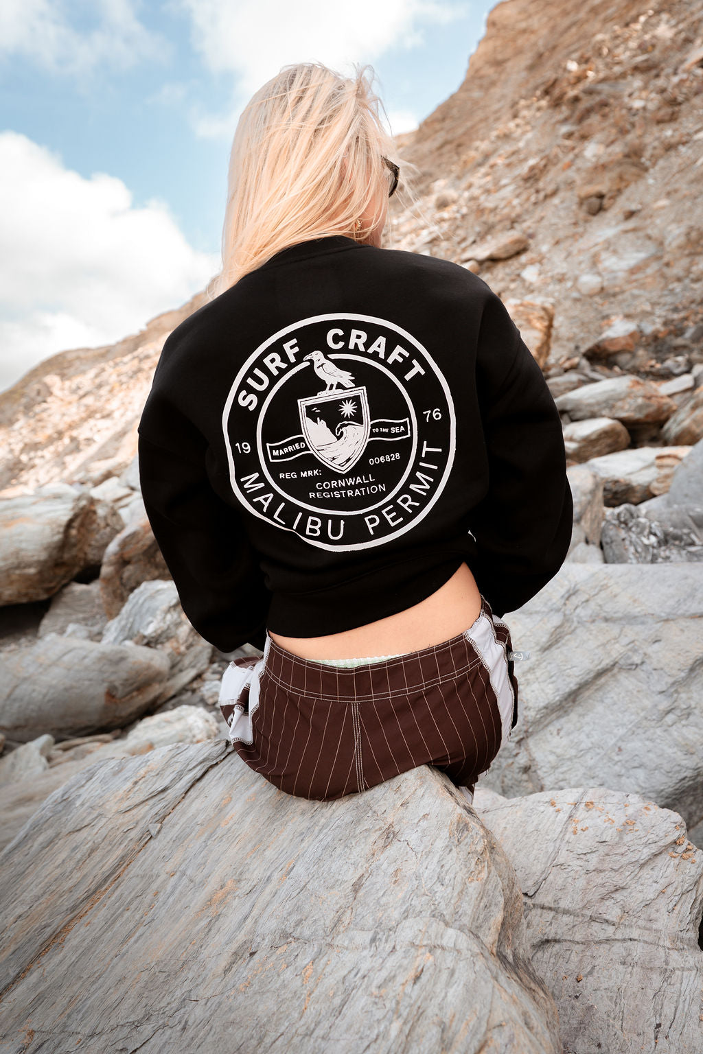 Surf Tax Crew - Black | Married to the Sea