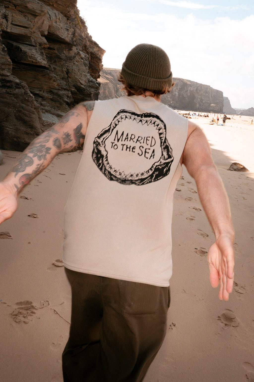 Jaw Vest - Faded Khaki | Married to the Sea