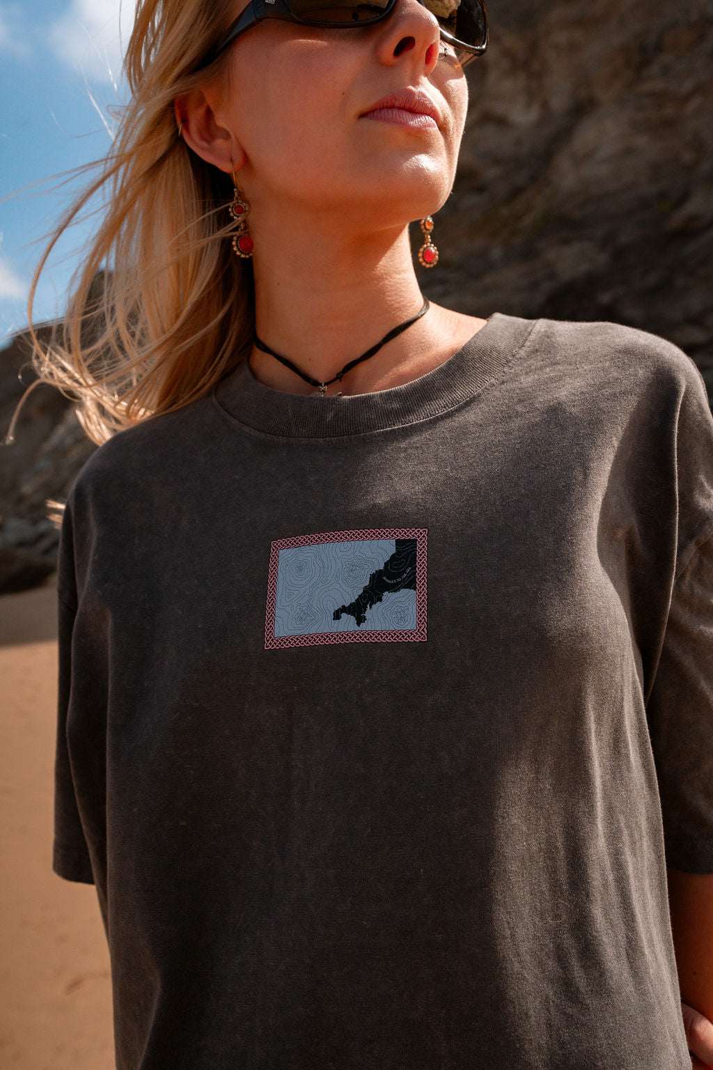 Highs n Lows T-Shirt - Stone Washed Coal | Married to the Sea