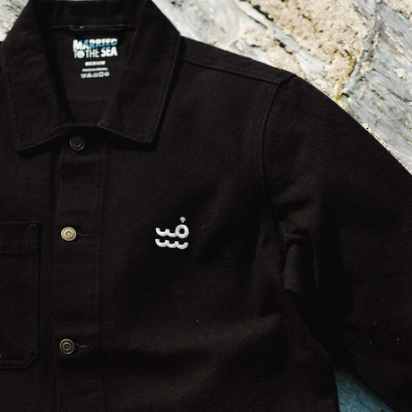 Setty Canvas Chore Jacket | Black