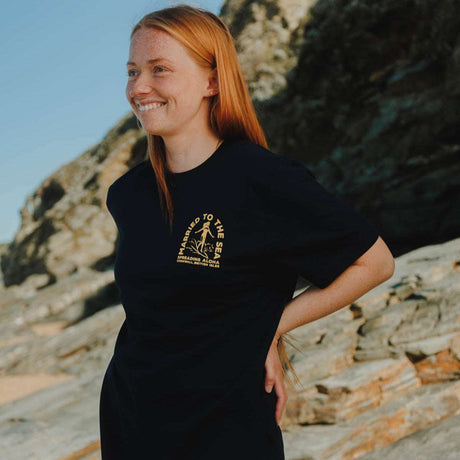 Surfer Girl T-Shirt | French Navy