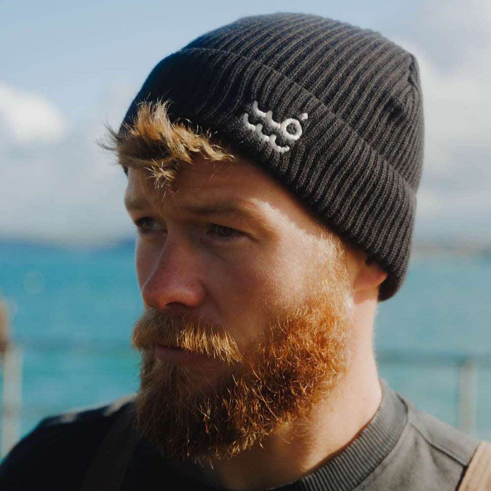 Setty Fisherman Beanie - Black
