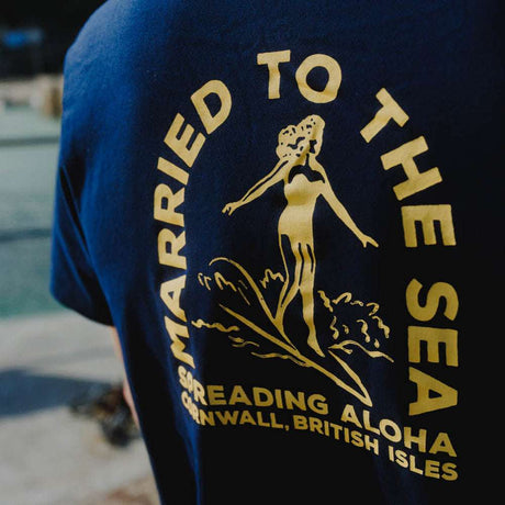 Surfer Girl T-Shirt | French Navy