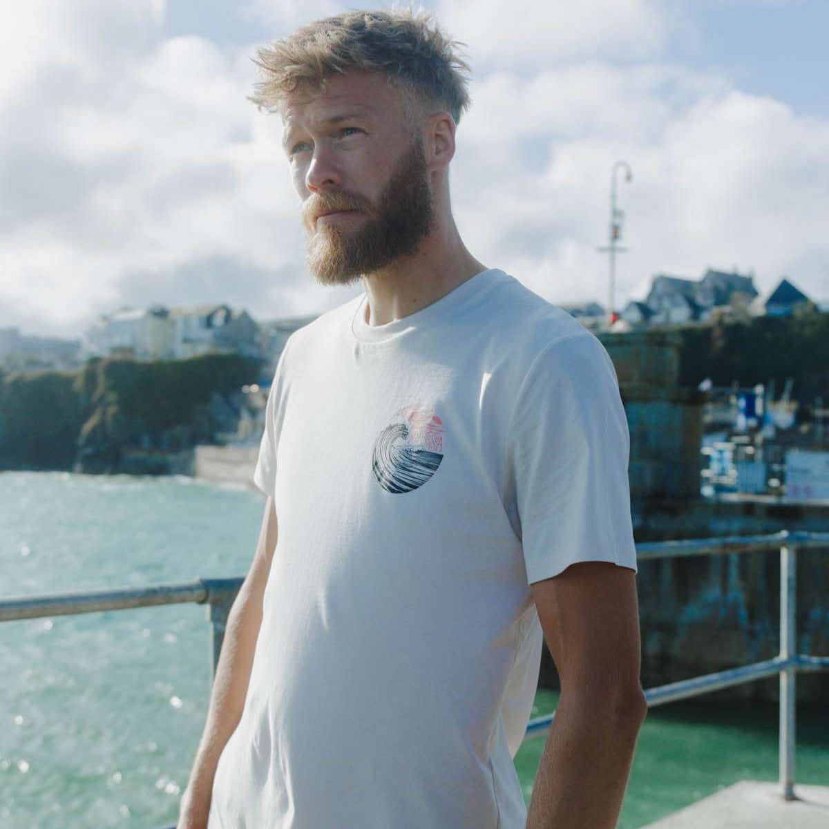 Wavery Tee - Vintage White