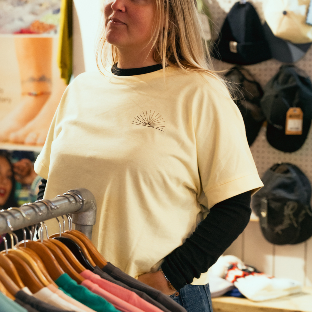 Sunrise Womens T-Shirt - Butter | Married to the Sea