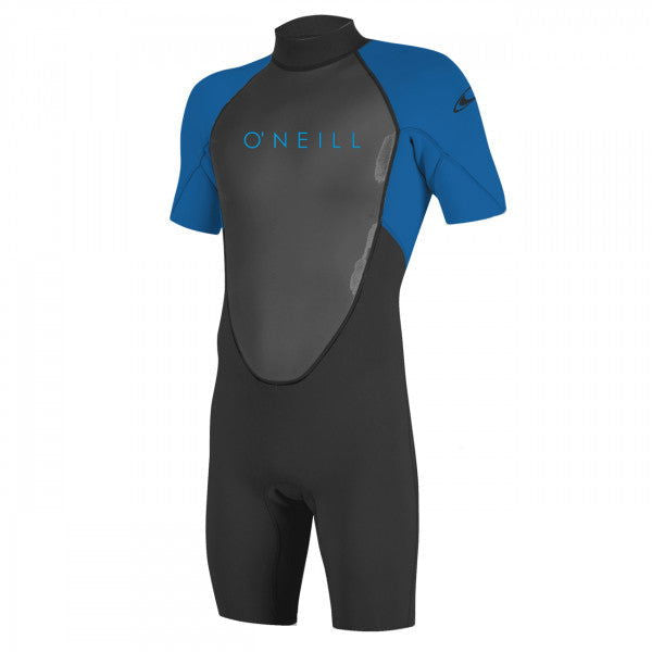 O'Neill - Youth Reactor-2 2mm Short-Sleeve Back Zip | Black/Ocean -  - Married to the Sea Surf Shop - 
