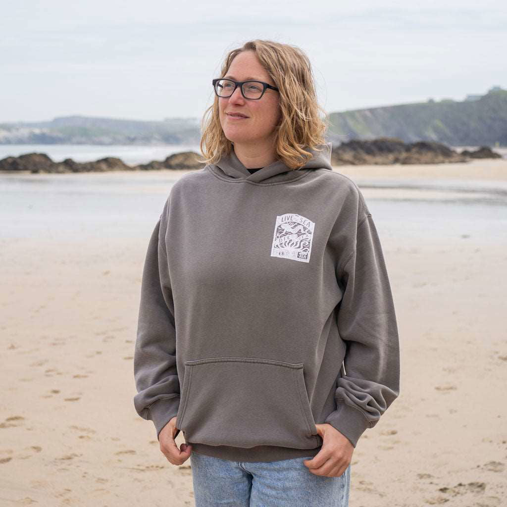 Octopus Relax Hood | Faded Grey -  - Married to the Sea Surf Shop - 