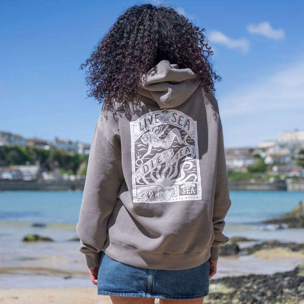 Octopus Relax Hood | Faded Grey -  - Married to the Sea Surf Shop - 