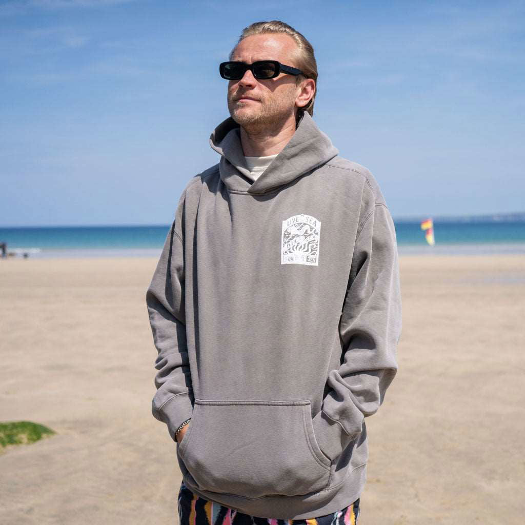 Octopus Relax Hood | Faded Grey -  - Married to the Sea Surf Shop - 