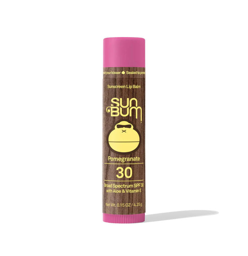 Original SPF 30 Sunscreen Lip Balm - Pomegranate - Sun Bum - married-to-the-sea-shop