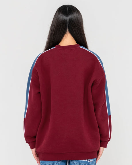 Rusty - Two Timer Panelled Crew | Rhubarb