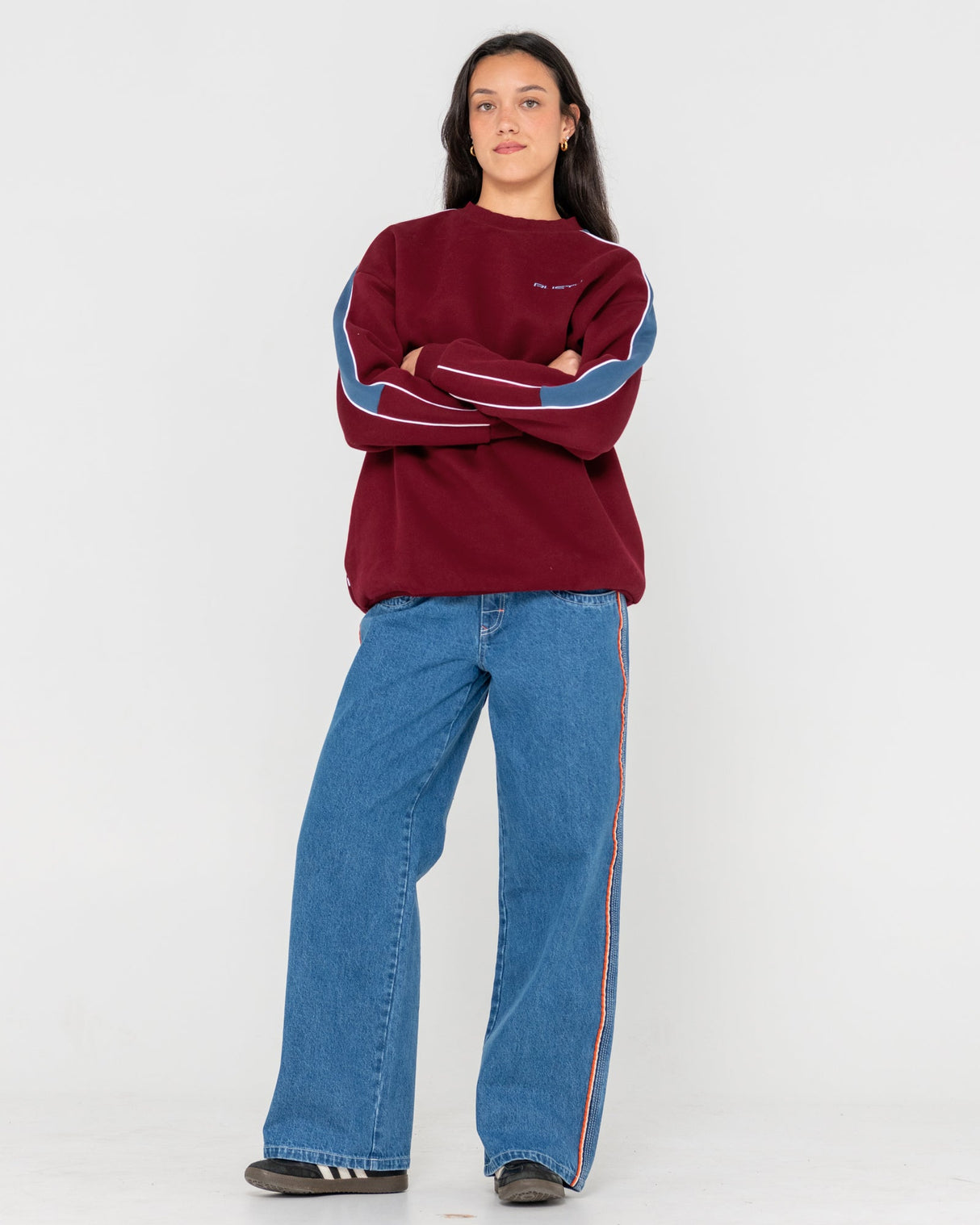Rusty - Two Timer Panelled Crew | Rhubarb