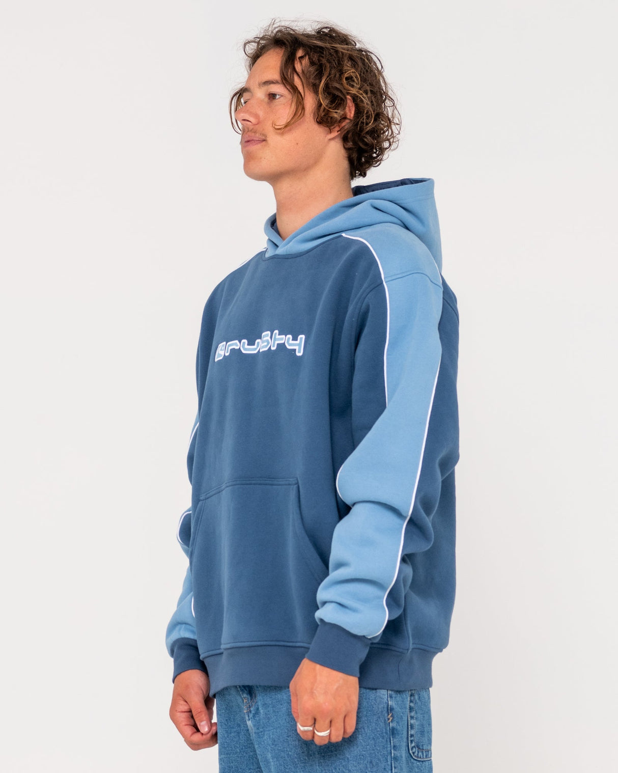 Rusty - Panela Anderson Hooded Fleece | Atlantic Blue