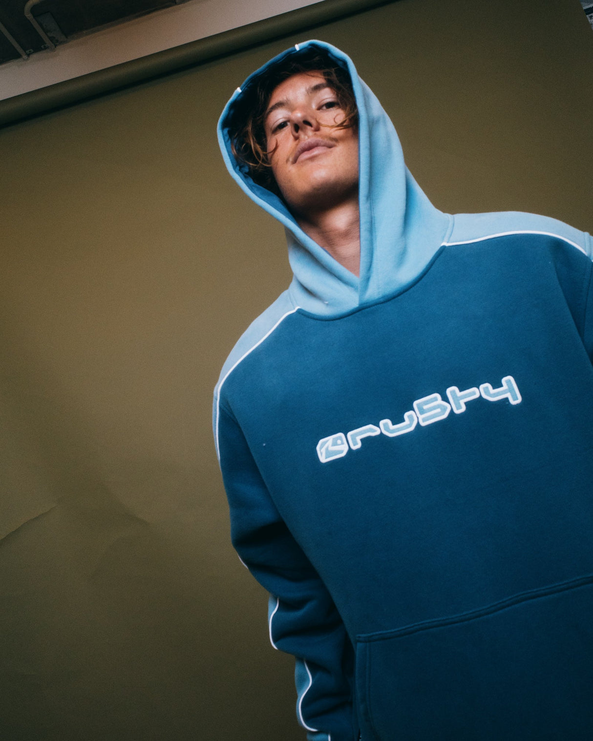 Rusty - Panela Anderson Hooded Fleece | Atlantic Blue