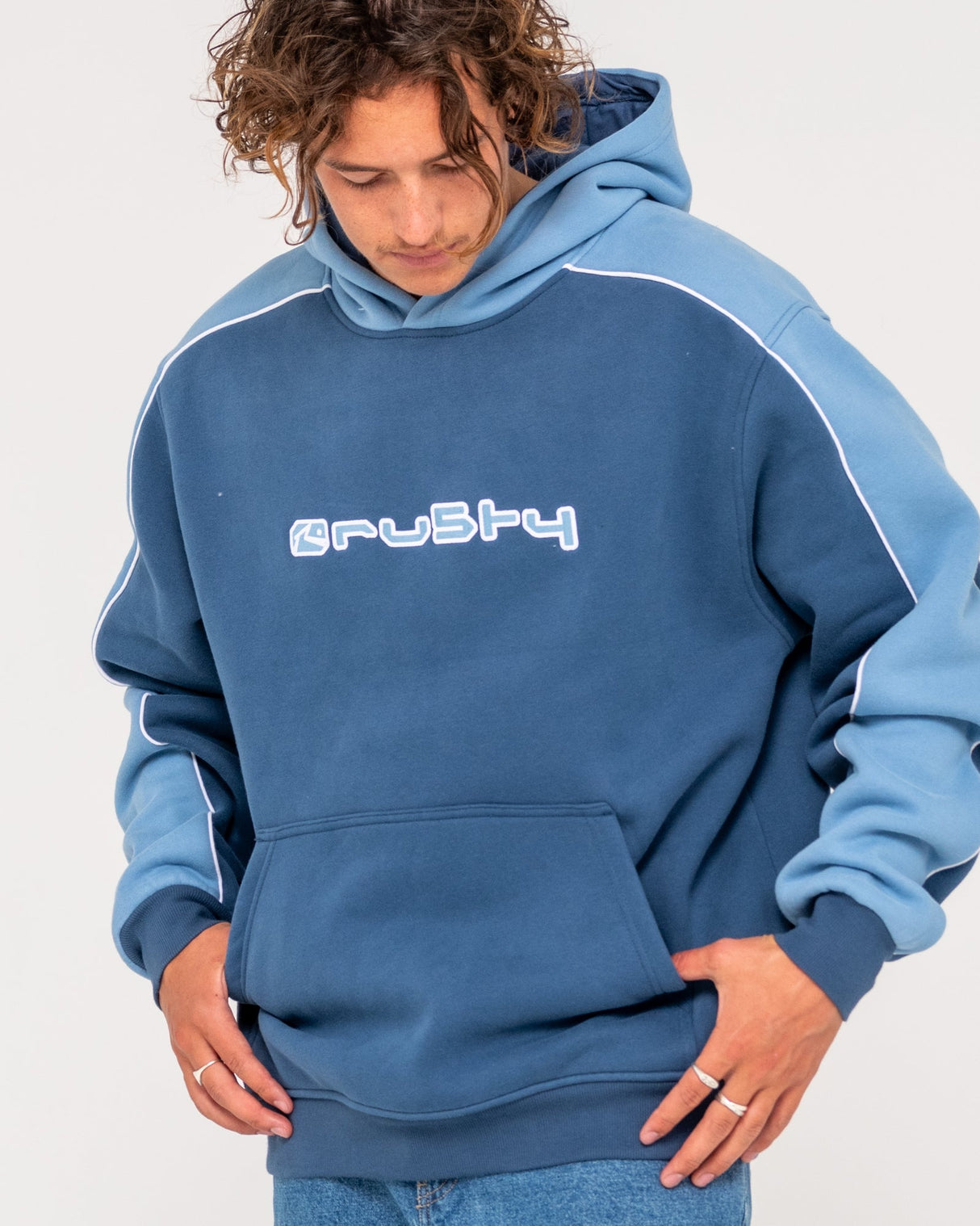 Rusty - Panela Anderson Hooded Fleece | Atlantic Blue