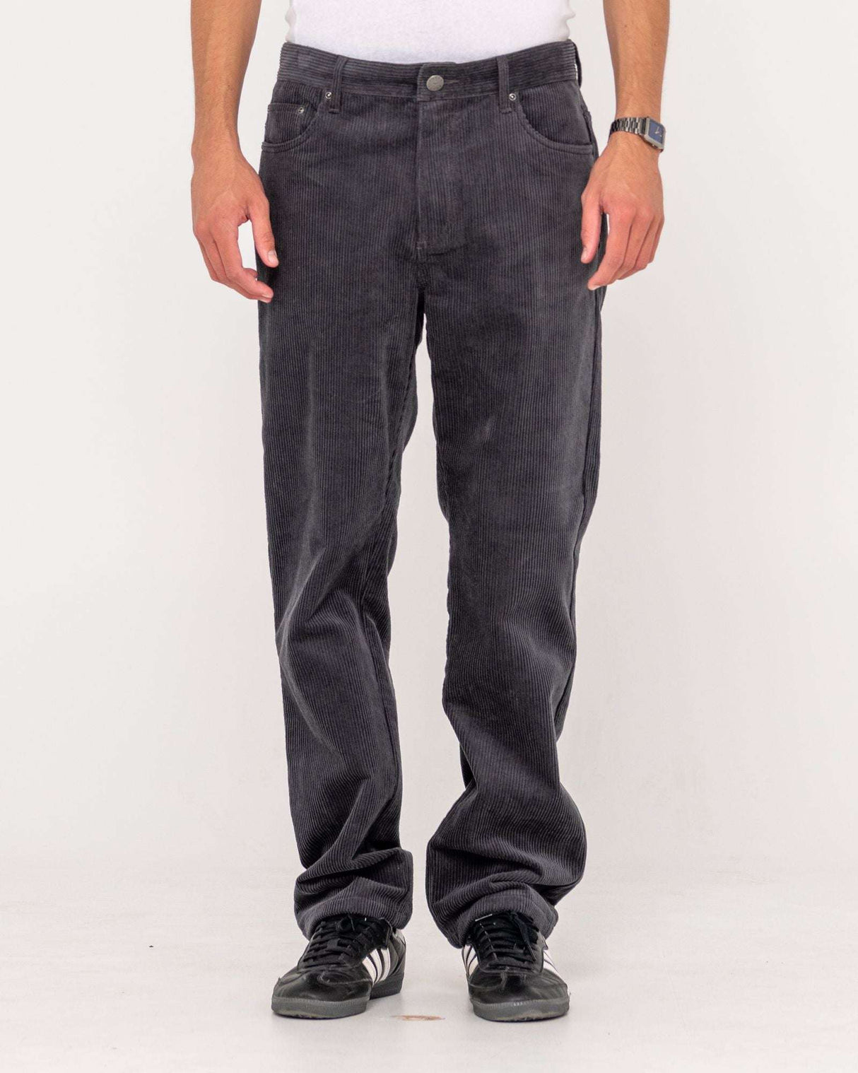 Rusty - Rifts 5 Pocket Corduroy Pant | Coal