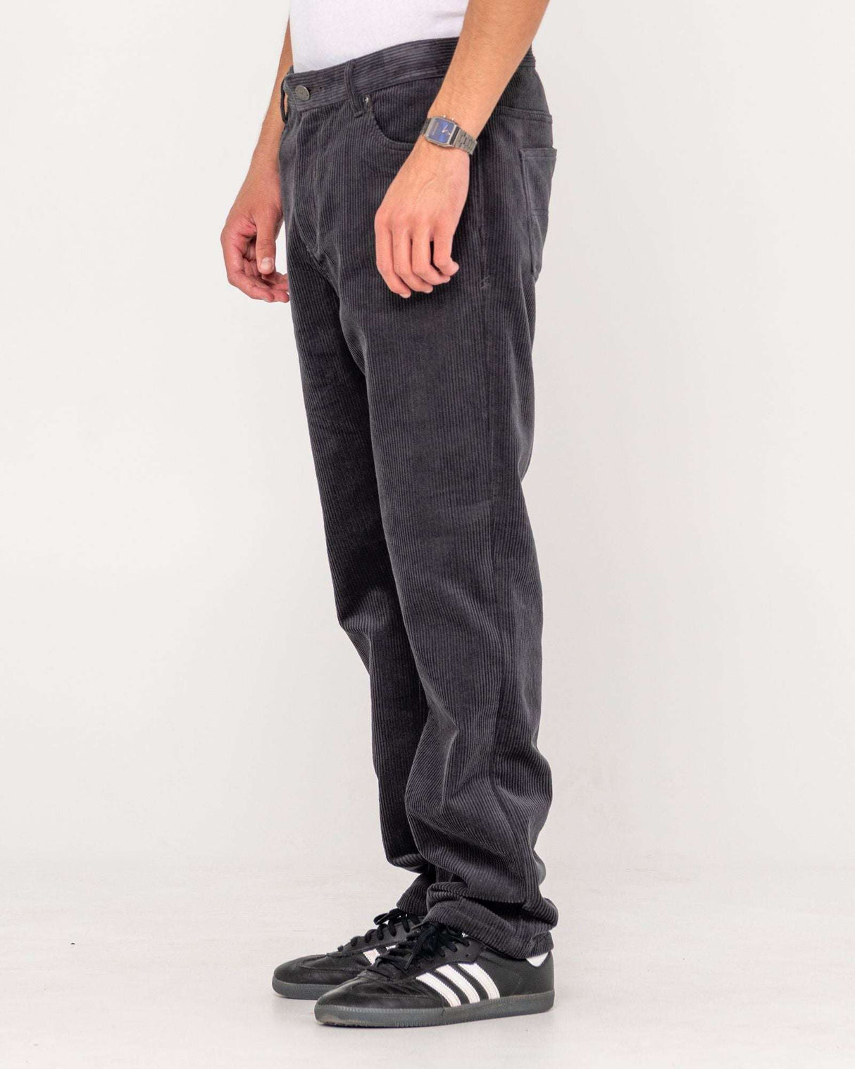 Rusty - Rifts 5 Pocket Corduroy Pant | Coal