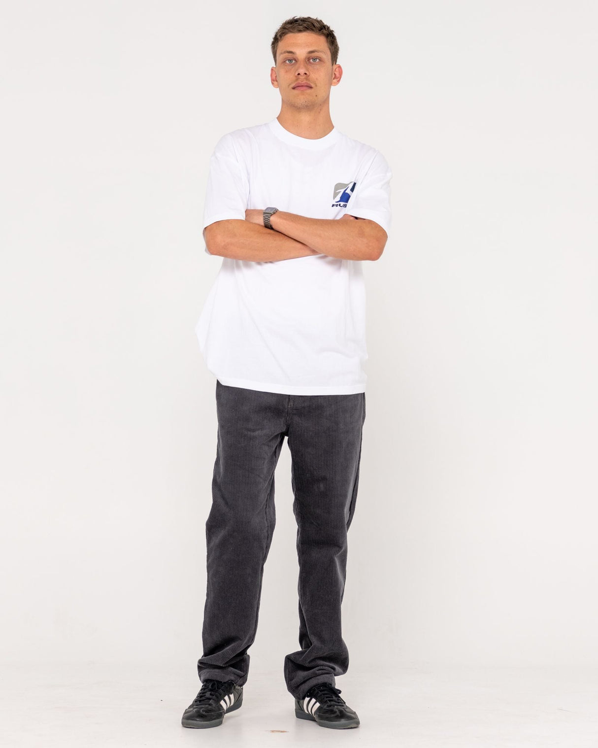 Rusty - Rifts 5 Pocket Corduroy Pant | Coal