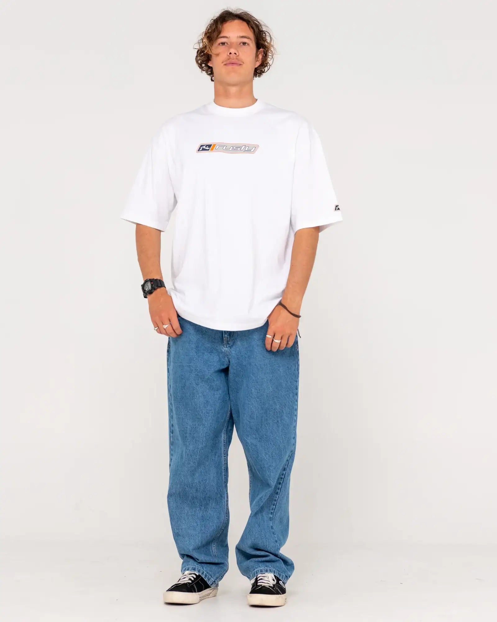 Rusty - Shifter Short Sleeve Tee | White