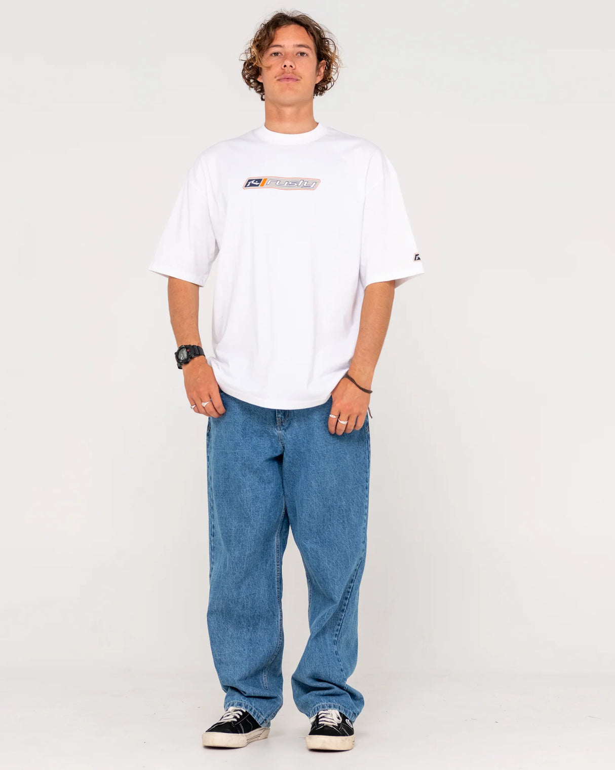 Rusty - Shifter Short Sleeve Tee | White