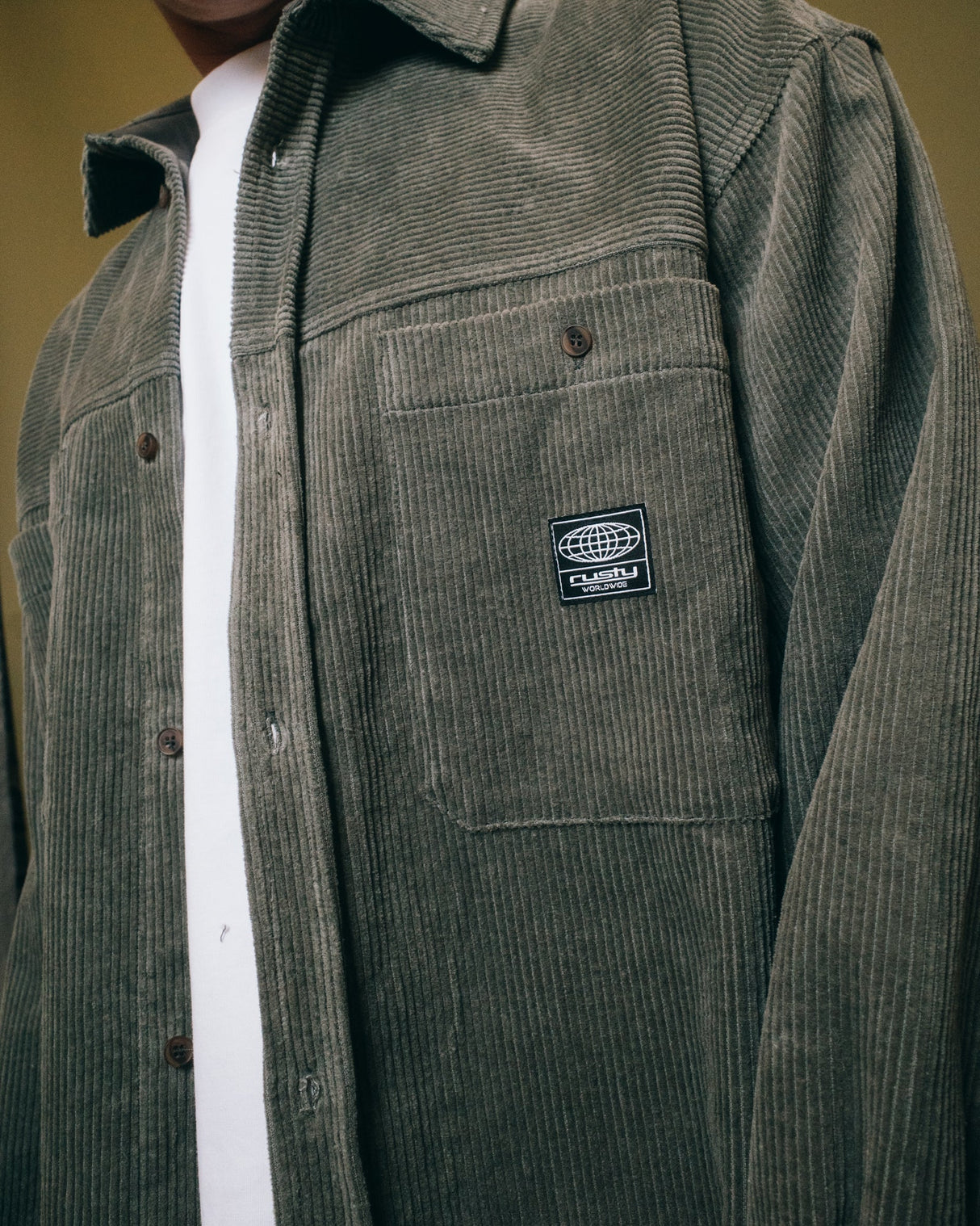 Rusty - Cobra Over Shirt | Army Green