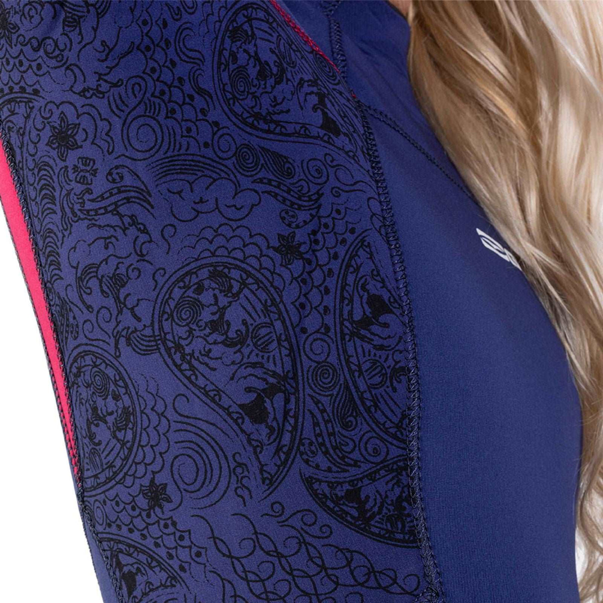 Gul - Ladies Response 3/2mm GBS Steamer | Blue/Paisley -  - Married to the Sea Surf Shop - 