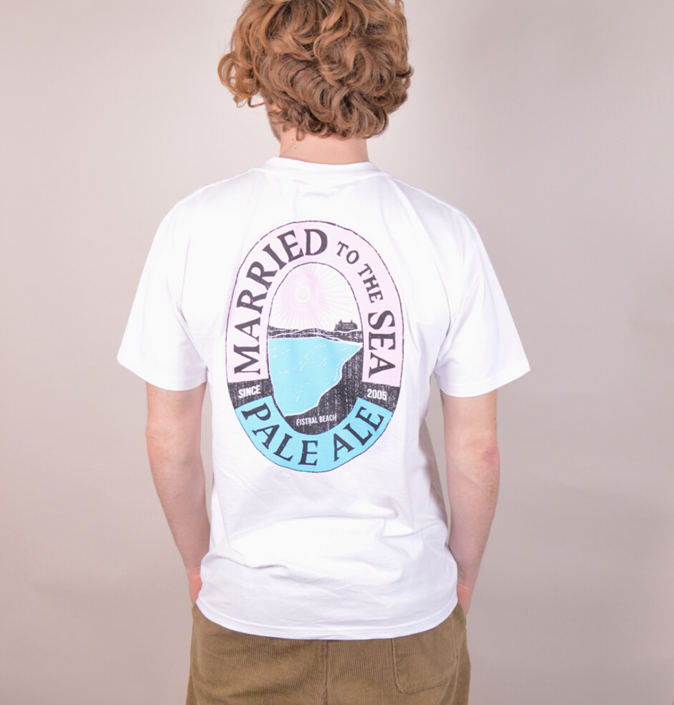Pale Ale T-Shirt White Married to the Sea Surf Shop Married to the Sea
