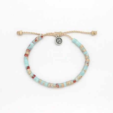 Pineapple Island - Lake Toba Beaded Anklet - Pineapple Island - Married to the Sea Surf Shop