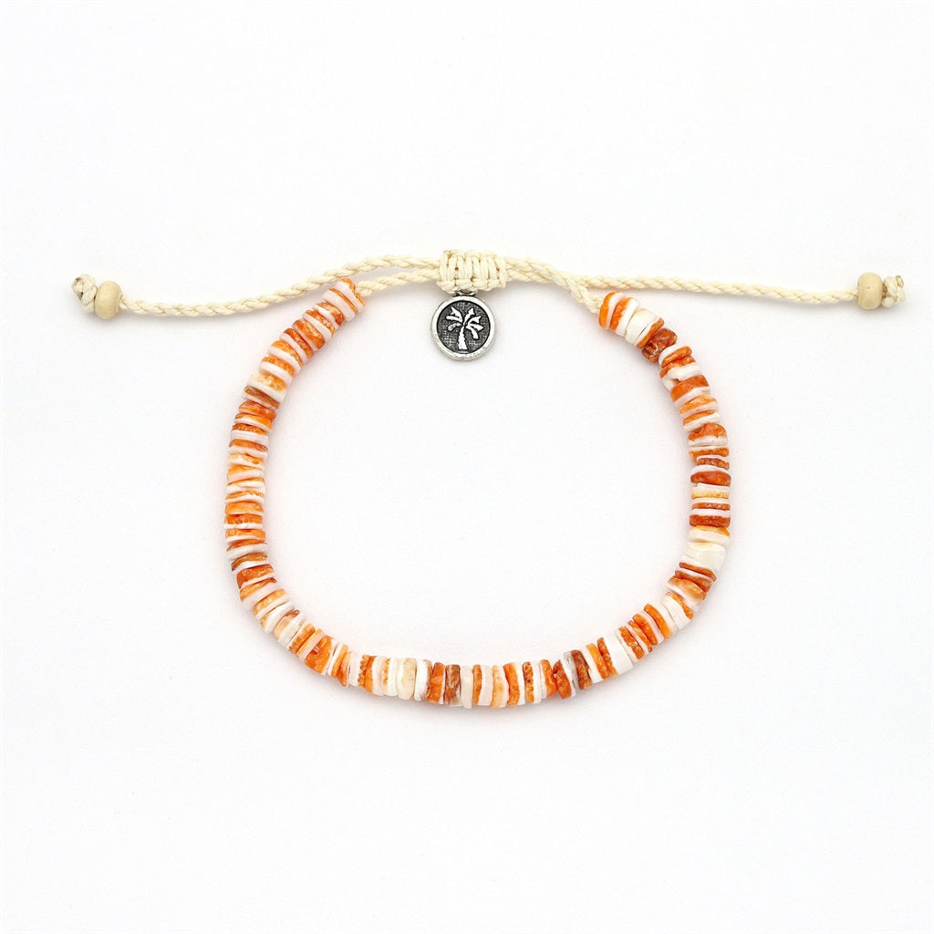 Pineapple Island - Shell Bead Multi - Anklet - Pineapple Island - Married to the Sea Surf Shop