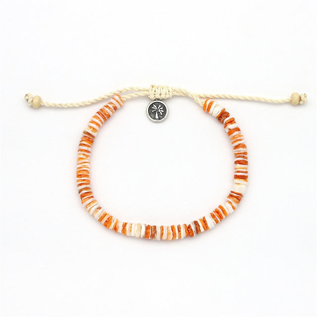 Pineapple Island - Shell Bead Multi - Anklet - Pineapple Island - Married to the Sea Surf Shop