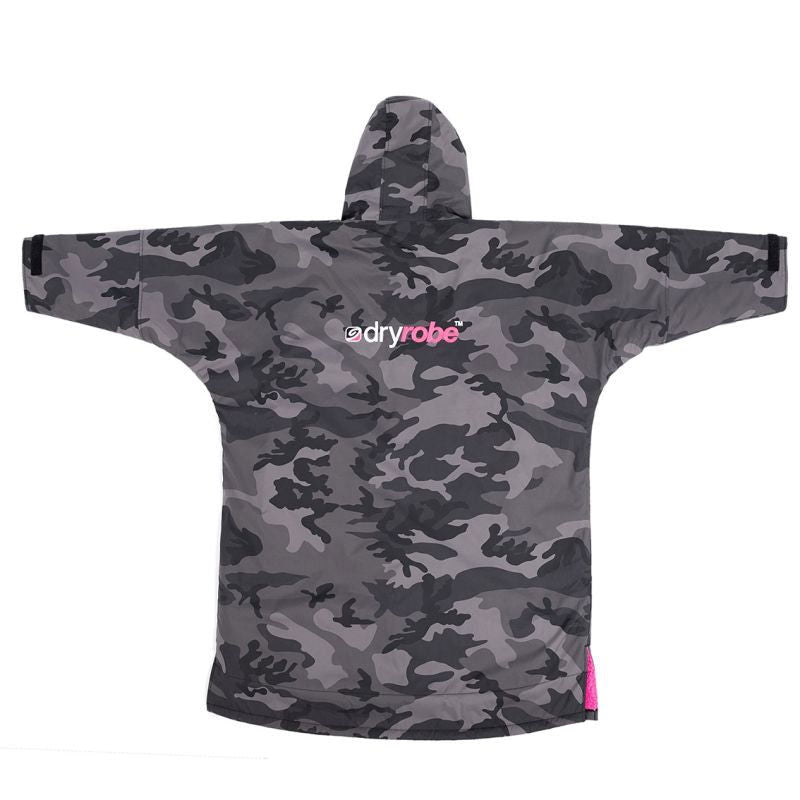 Dryrobe Advanced - Black Camo/Pink | Long Sleeve -  - Married to the Sea Surf Shop - 