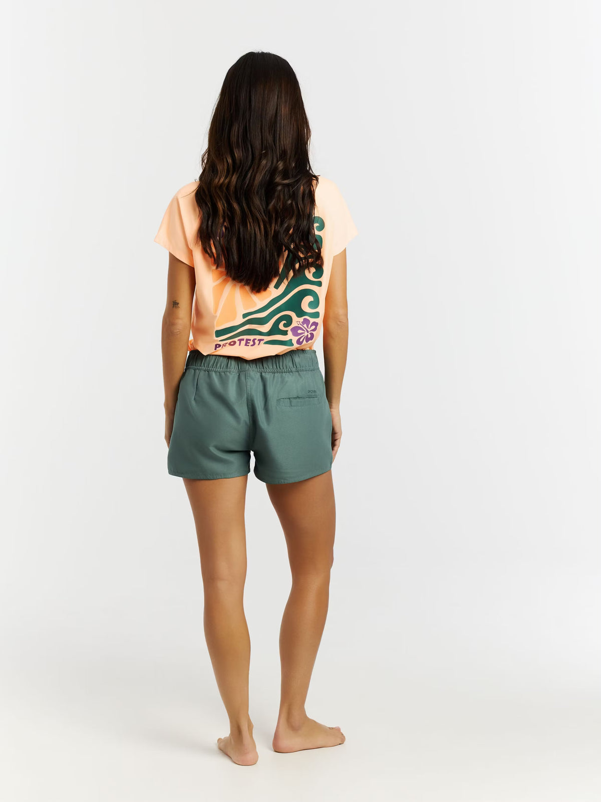 Protest Evi Beach shorts | Laurel Green - Protest - married-to-the-sea-shop
