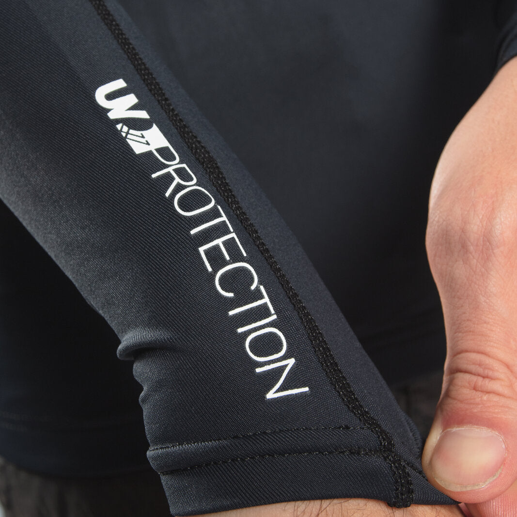 Gul - Junior UV Protection Long Sleeve Rash Vest | Black