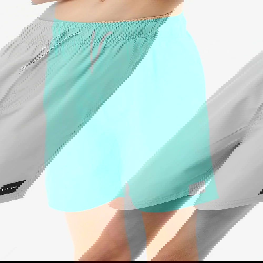 Rip Curl Offset Volley Boys- Aqua - Rip Curl - Married to the Sea Surf Shop