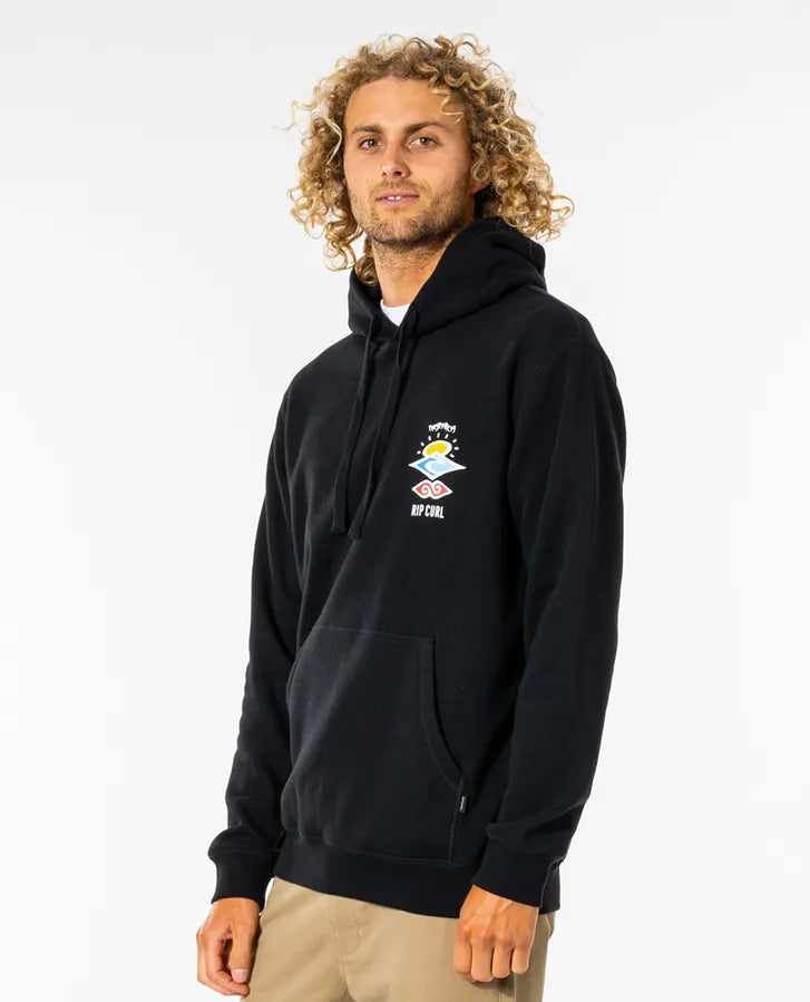 Rip Curl Search Icon Hood | Black - Rip Curl - married-to-the-sea-shop