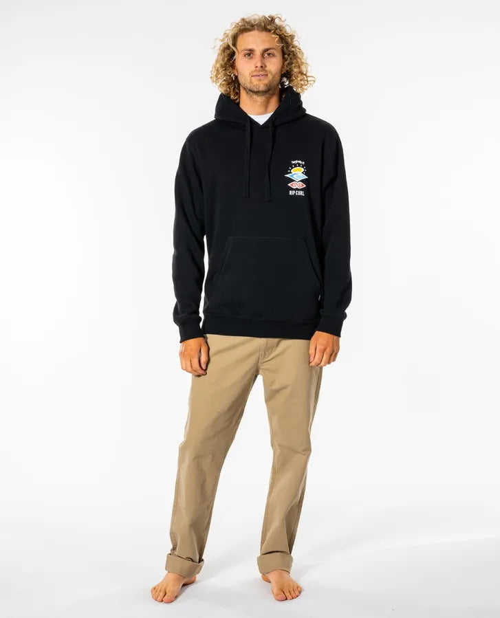 Rip Curl Search Icon Hood | Black - Rip Curl - married-to-the-sea-shop