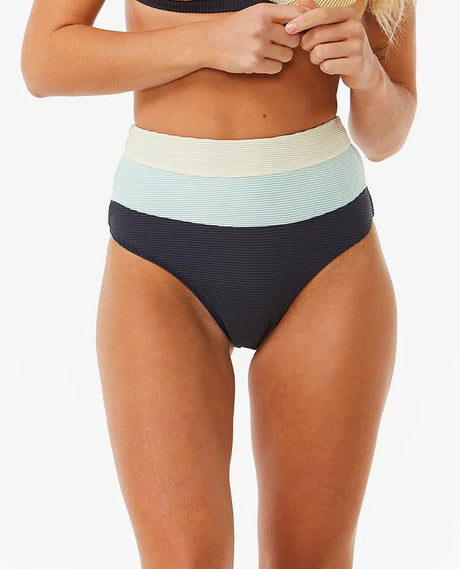 Rip Curl - Block Party Splice Full Bikini Bottoms | Navy -  - Married to the Sea Surf Shop - 