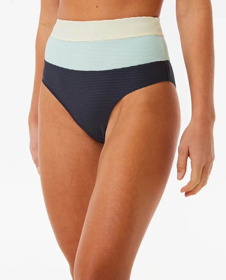 Rip Curl - Block Party Splice Full Bikini Bottoms | Navy -  - Married to the Sea Surf Shop - 