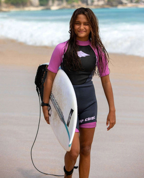 Rip Curl - Kids Omega Back Zip Spring Wetsuit | Purple -  - Married to the Sea Surf Shop - 