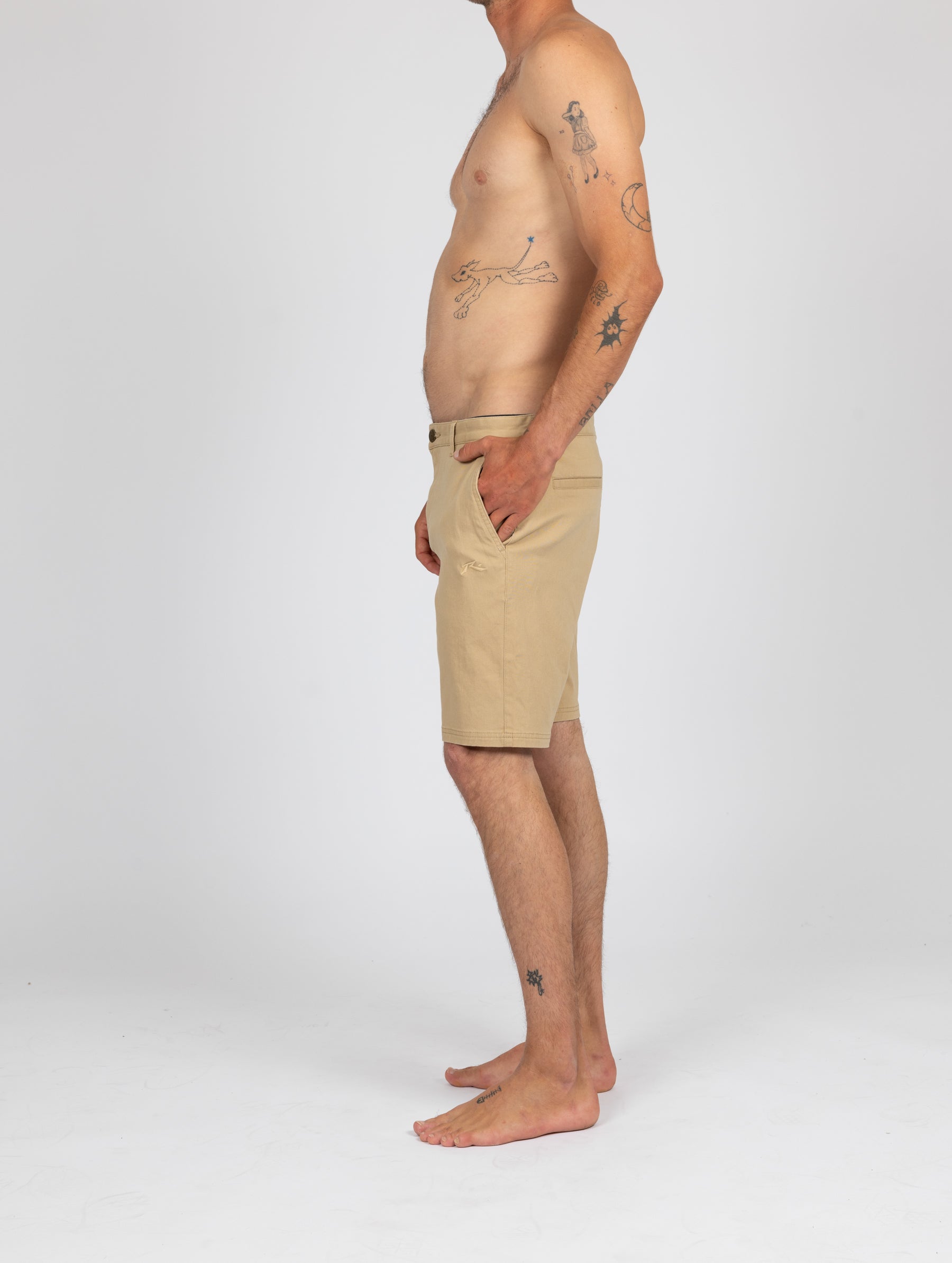 Rusty - Back 9 Walk Short | Khaki