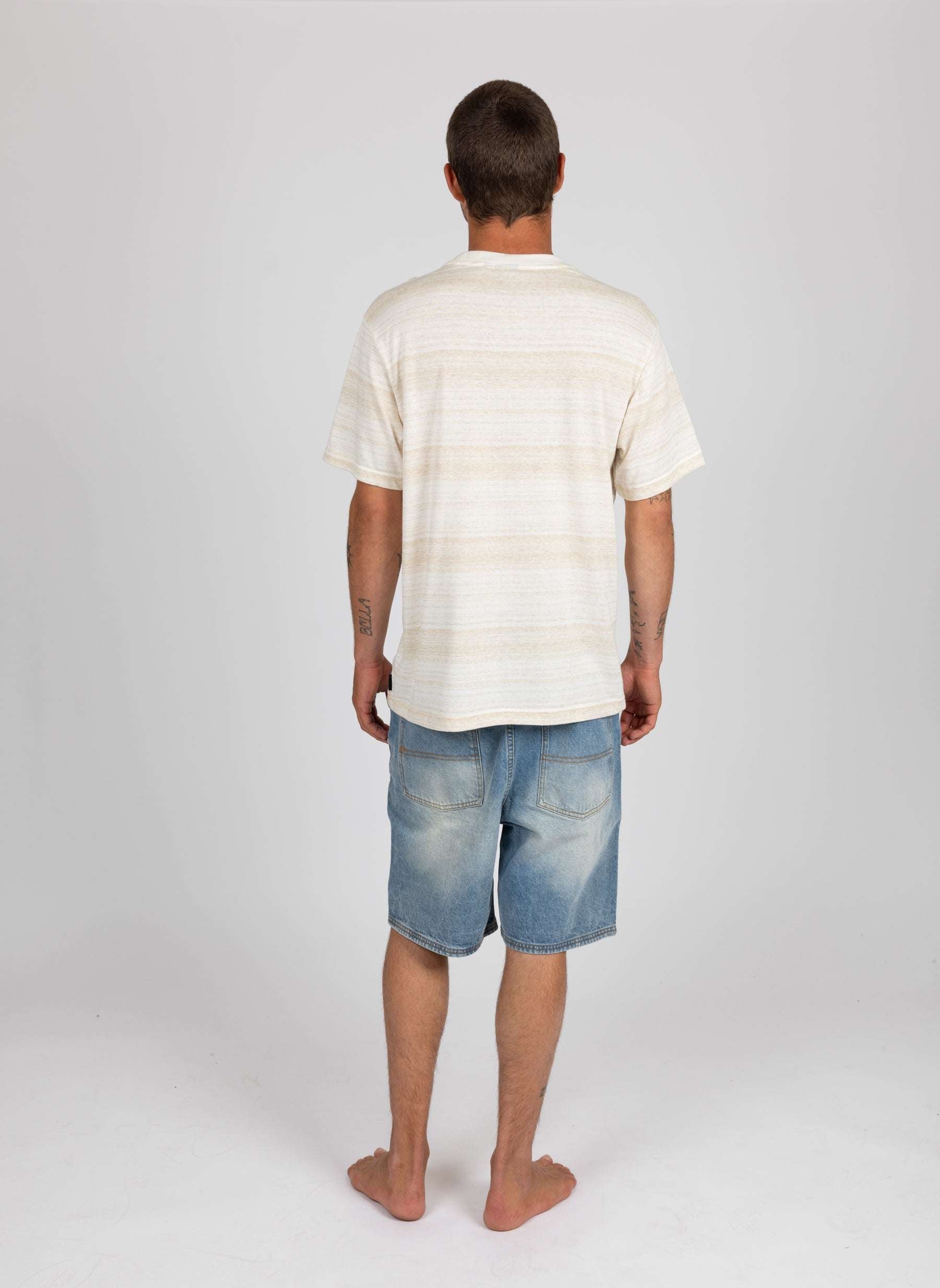 Rusty - Millenial Short Sleeve Pocket Tee | White/Bone
