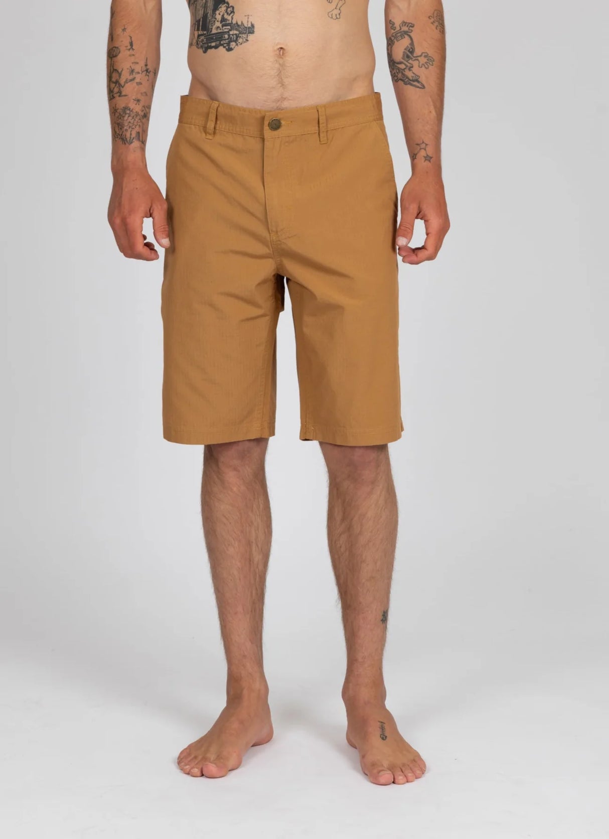 Rusty - Rip Daddy Ripstop Short | Camel