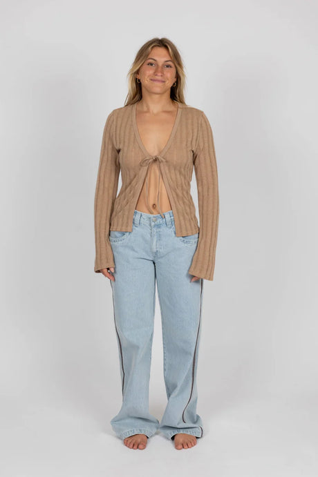 Rusty - Oceanside Knit Top | Camel