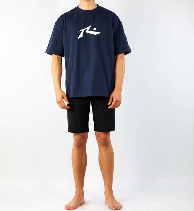 Rusty - Competition Revolution Short Sleeve Tee | Navy Blue