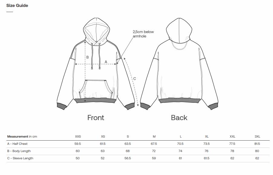 Jaw Unisex Vintage Hood - Black | Married to the Sea