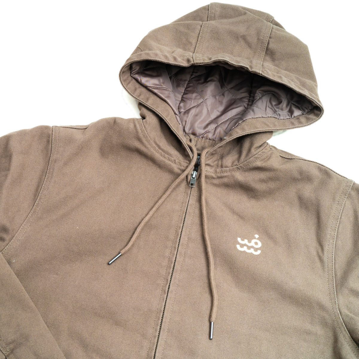 Setty Canvas Hooded Jacket | Walnut - Married to the Sea - married-to-the-sea-shop